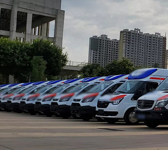 镇巴县服务车队展示