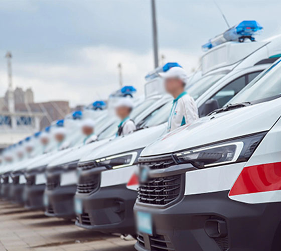 镇巴县服务车队展示